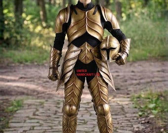 Rivendell Knight Female Antique/Larp Armor | Elven High Fantasy Lady Armor | Fully Cosplay Suit