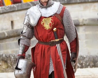 King Merlin Medieval Powerful Cosplay Armor | Fantasy Legend Arthur Suit | Fully Functional Costume