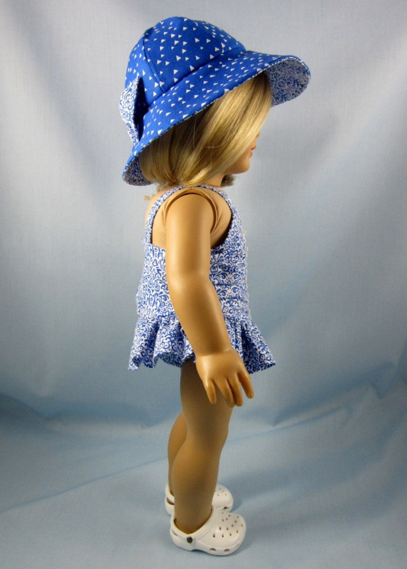 ThreePiece Swim Set fits American Girl Swimsuit Beach Bag Etsy