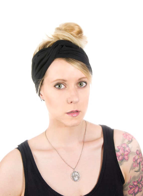 Wide Headbands- Coral Tattoo Wide Headbands- Coral Tattoo