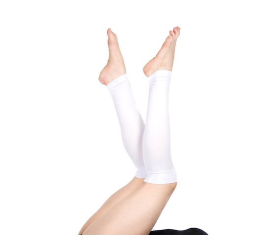 White Leg Warmers Womens Leg Warmers, Yoga Leg Warmers Adult Leg Warmers  Long Leg Warmers Gift for Her Ballet Long Boot Socks Jersey Winter -   Canada