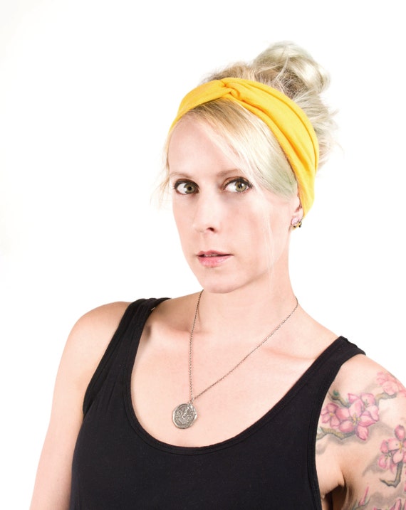 Wide Headbands- Coral Tattoo Wide Headbands- Coral Tattoo