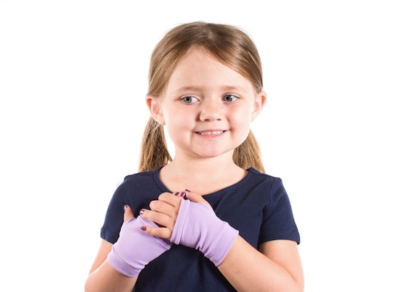 Short Purple Gloves Short Purple Gloves
