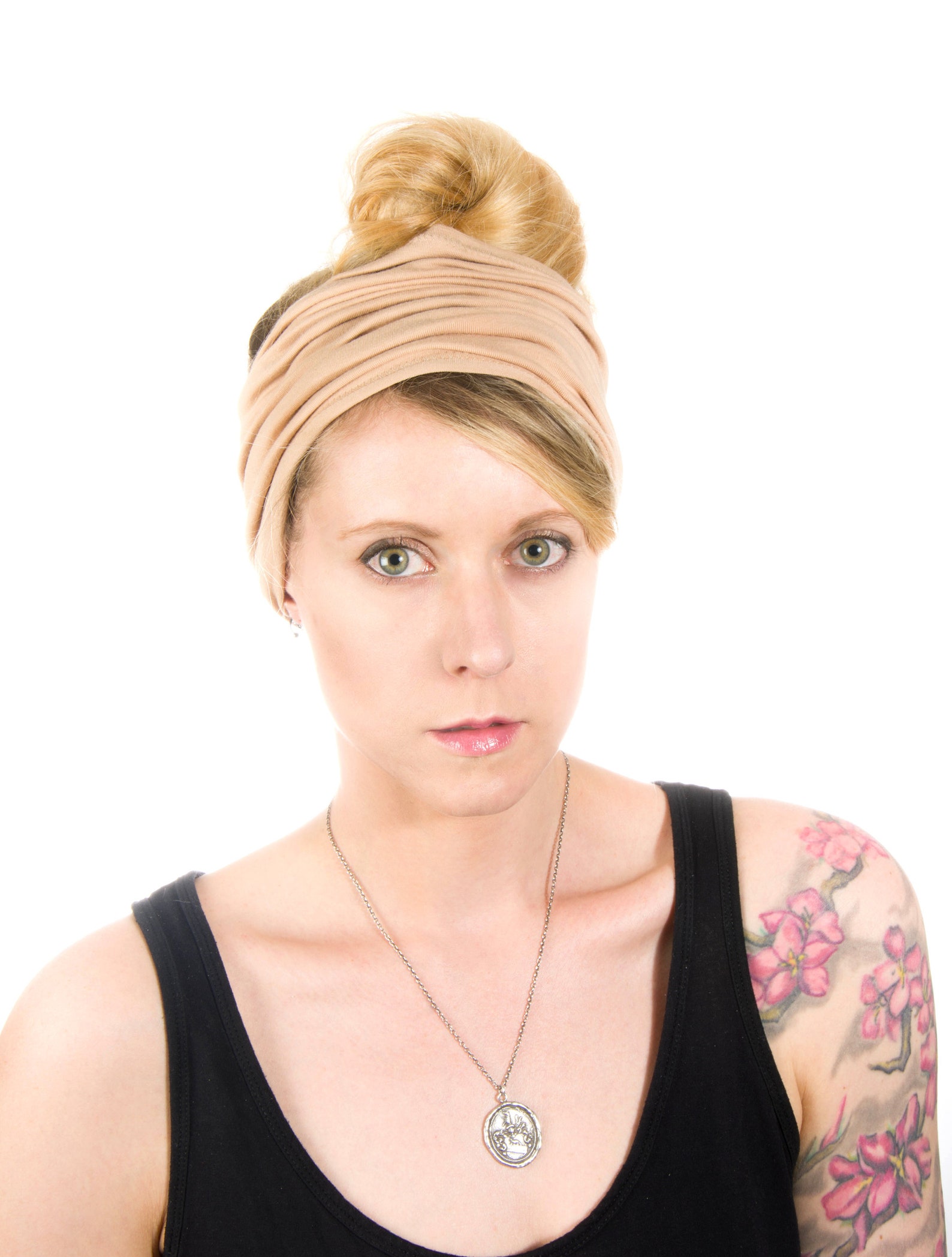 Jersey Headband for Women Tan Headband Extra Wide Headband Etsy