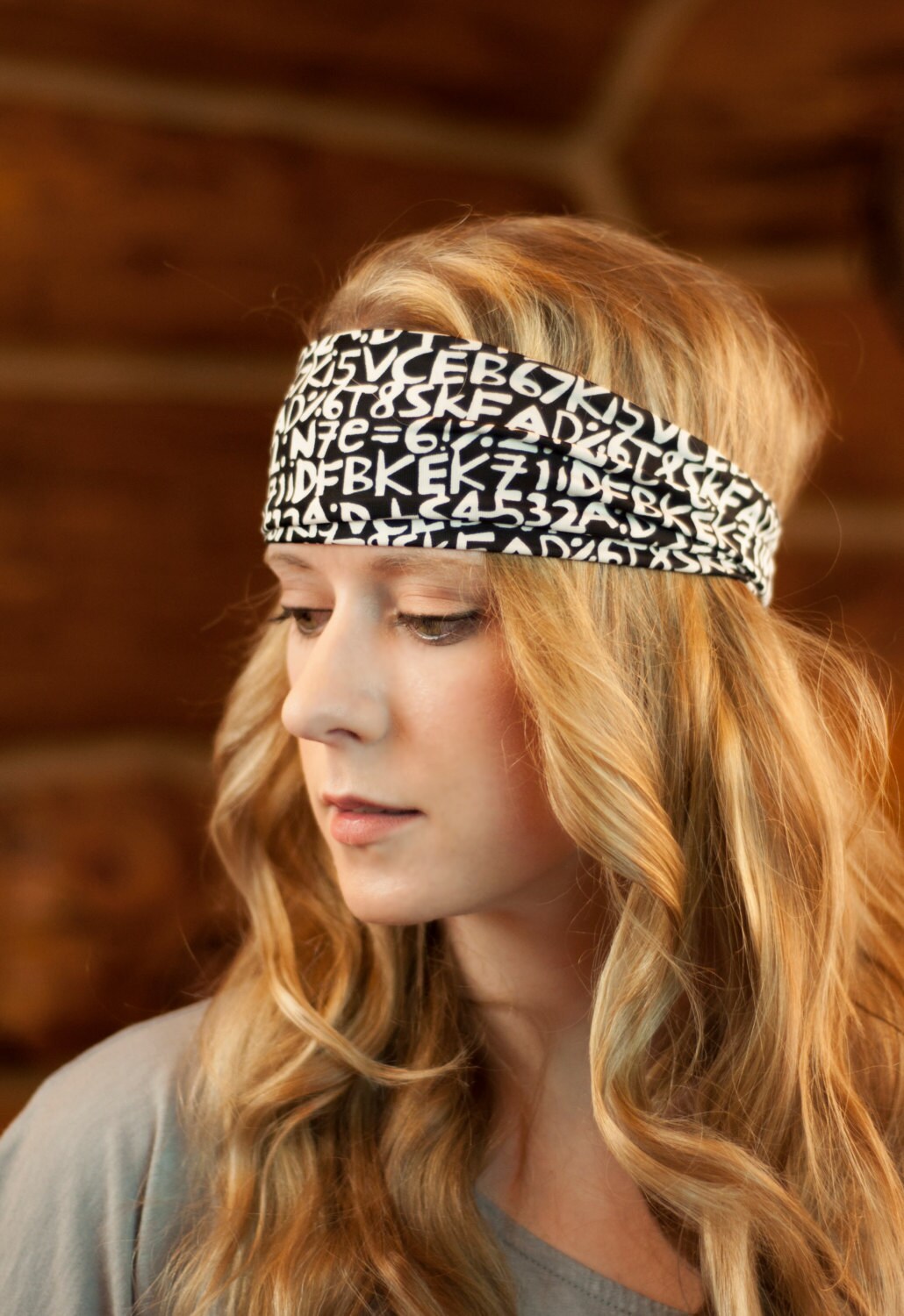 Wide Black Headband Adult Headband Womens Head Band Stretch Etsy