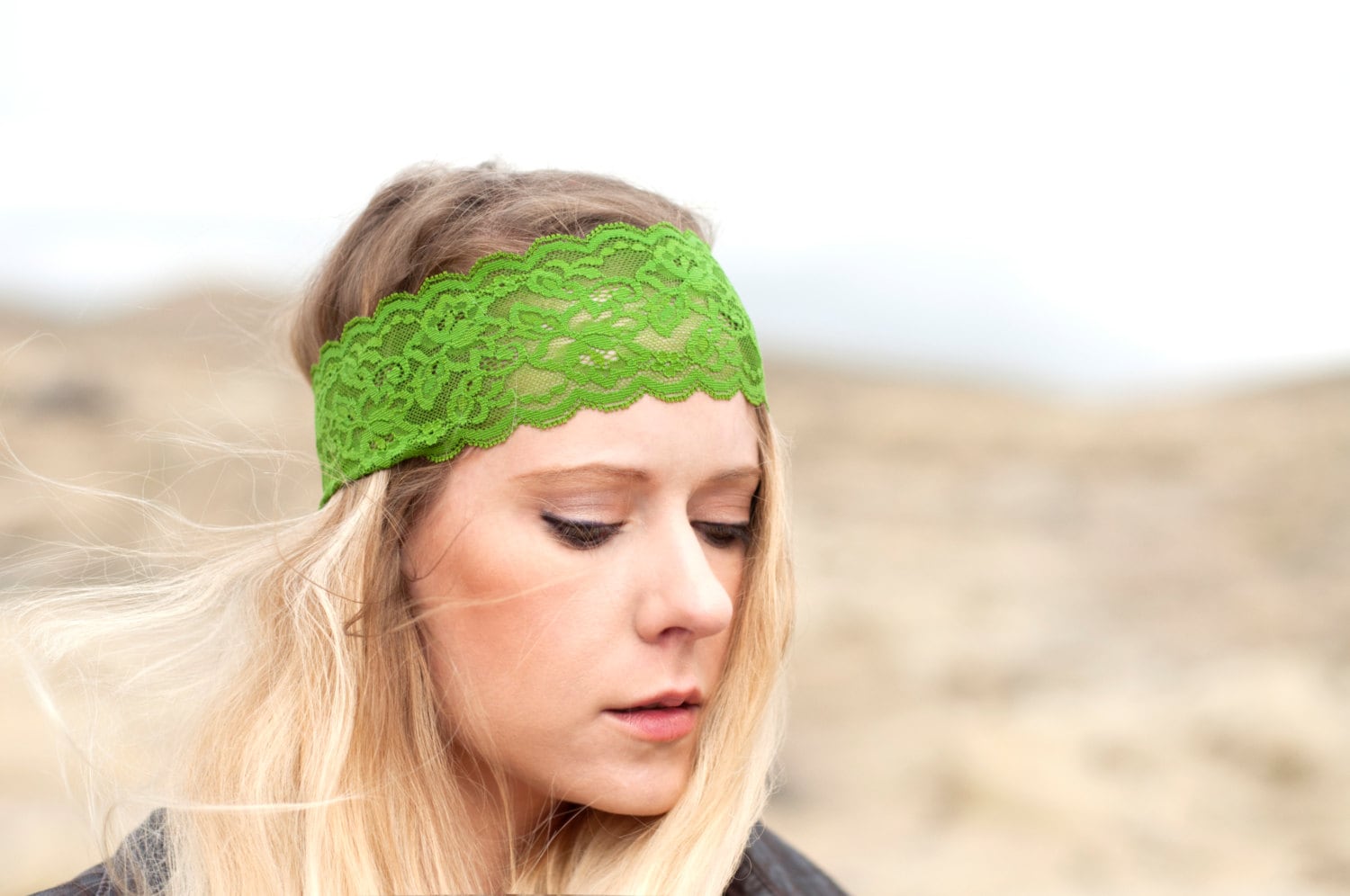 Black Lace Headband Black Headband Twist Headband Black Etsy