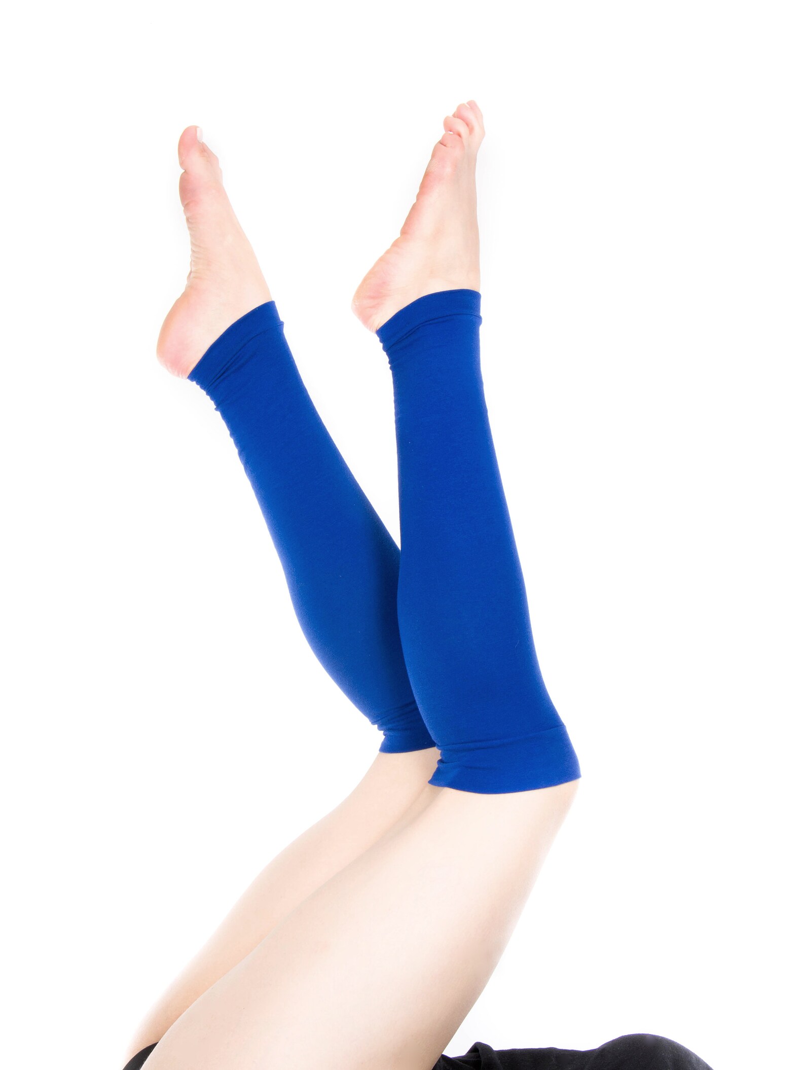 Blue Leg Warmers Women Leg Warmers Yoga Leg Warmers Adult Leg Etsy