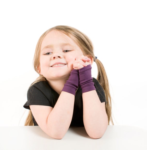 Guantes cortos kids sin dedos guantes para niños - Etsy México