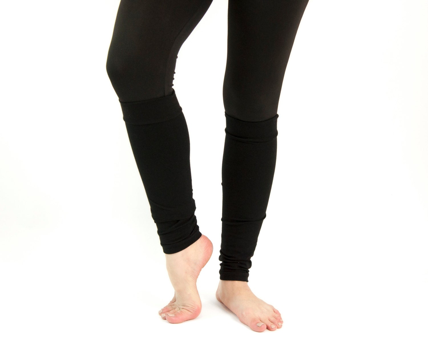 Black Leg Warmers Womens Leg Warmers Yoga Leg Warmers Adult Etsy