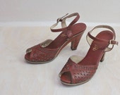 oxblood stilettos