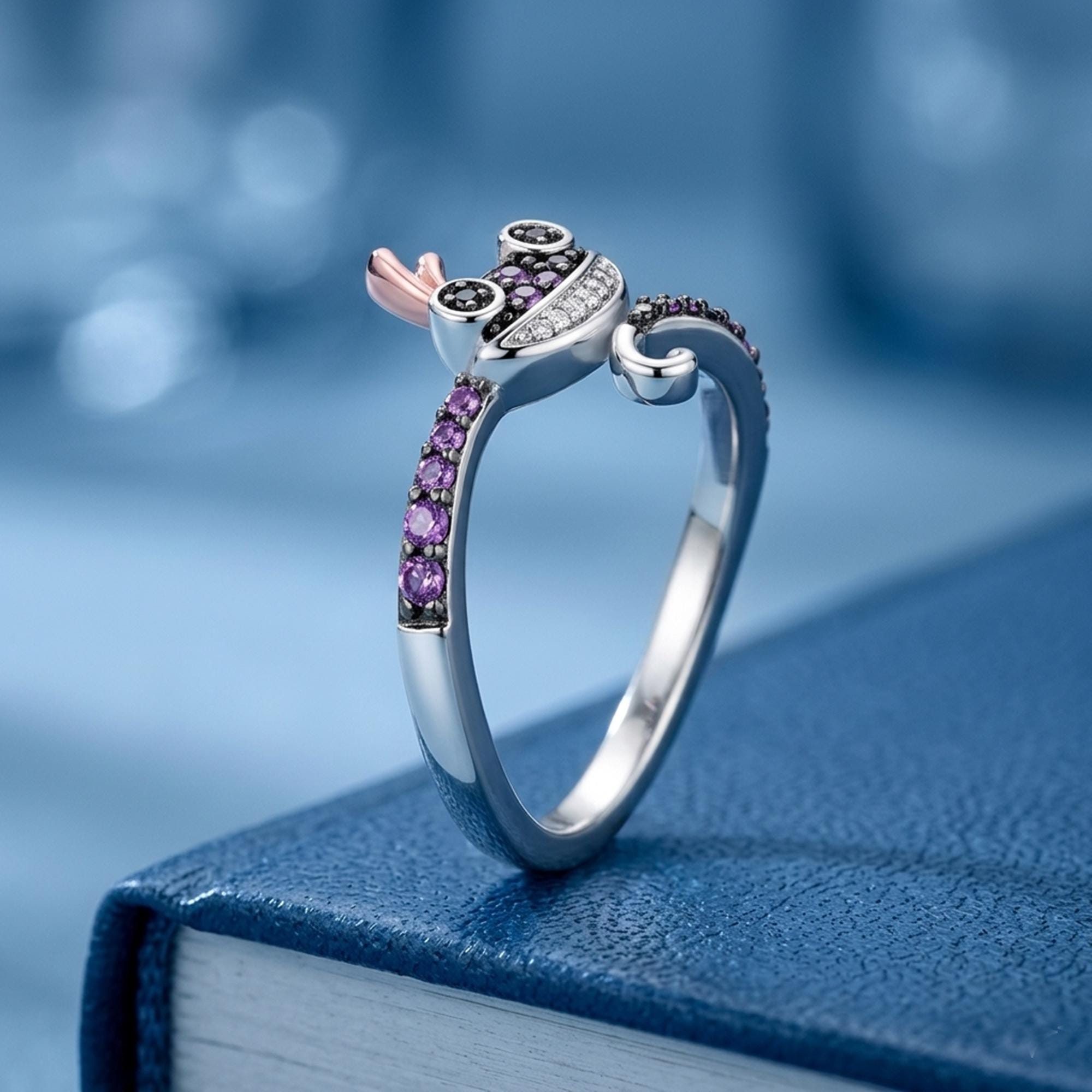 Randall Rings Inc. Randall Boggs Ring, Cute Cartoon Inspired Ring for Her, Monster ...