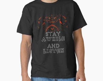 Dark Demon Graphic T-shirt Gildan Gothic Horror Shirt Fantasy Art Unisex