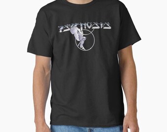 Gildan retro futuristisch uilshirt minimalistische technische stijl T-shirt