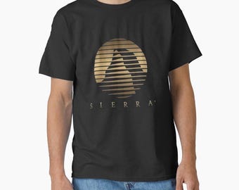 Gildan Retro Mountain Sunset Shirt Vintage Outdoor-T-shirt