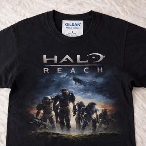 Vintage Sci Fi Space Soldier Squad Gaming Graphic Shirt Gildan