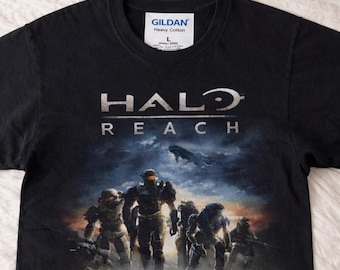 Vintage Sci Fi Space Soldier Squad Gaming grafisch shirt Gildan
