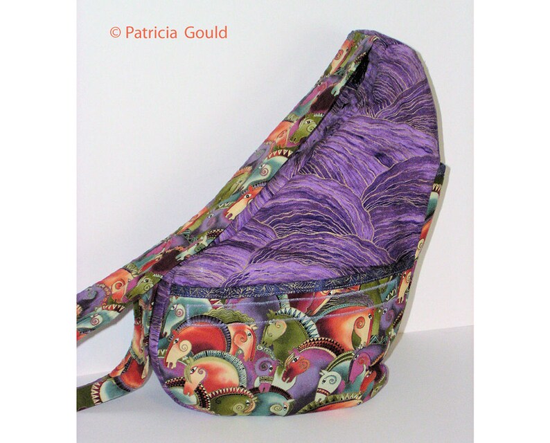 AFD01 Ergonomic Shoulder Bag Pattern by Patricia Gould Etsy