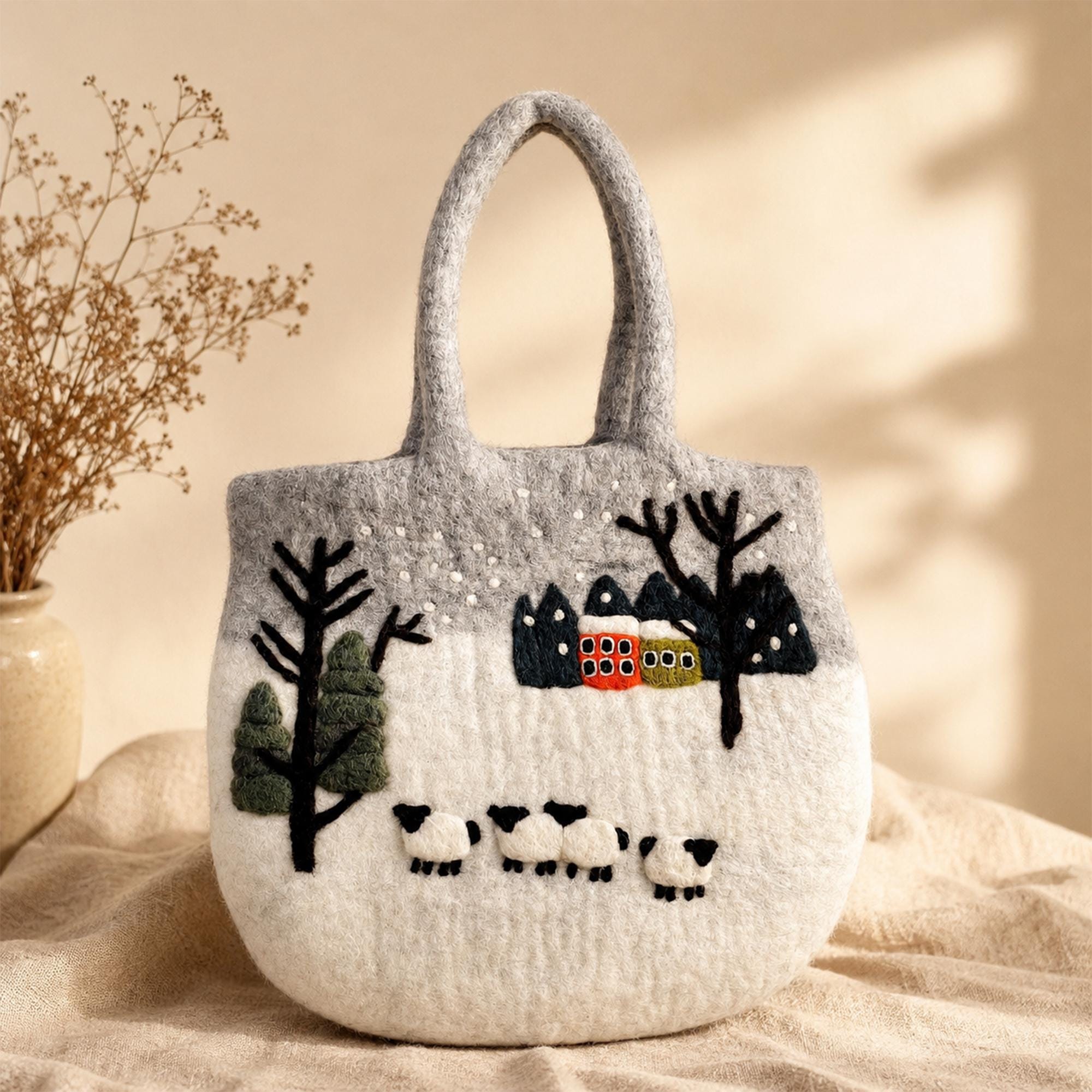 Wool Bags Handmade - Etsy