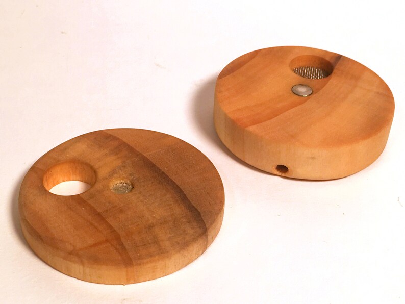 with Screen Fidget Toy Wooden Pipe
