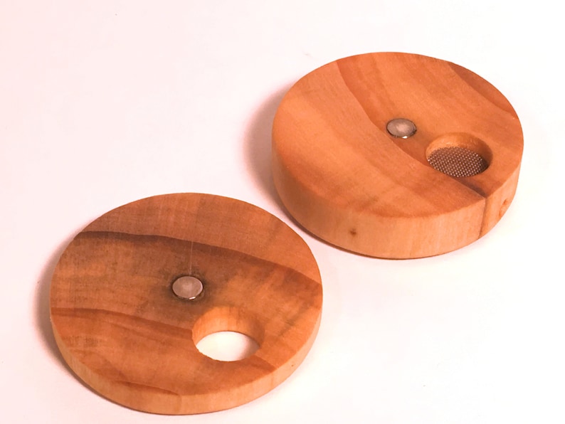 with Screen Fidget Toy Wooden Pipe