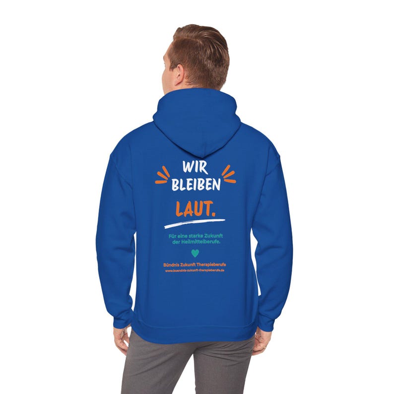 5 Monate laut Hoodie, Bündnis Zukunft Therapieberufe, Geschenke für Heilmittelberufe, Physiotherapie, Ergotherapie, Podologie, Logopädie image 6