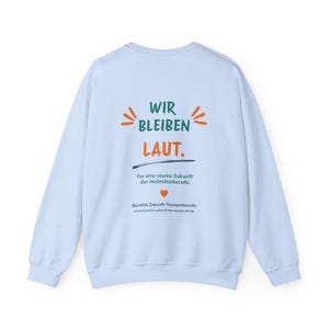 5 Monate laut Sweater, Bündnis Zukunft Therapieberufe, Geschenke für Heilmittelberufe, Physiotherapie, Ergotherapie, Podologie, Logopädie image 5