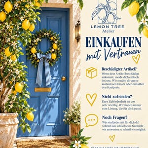 Info-Grafik: Einkaufen mit Vertrauen, Ersatz bei beschädigtem Artikel, Hilfe bei Fragen