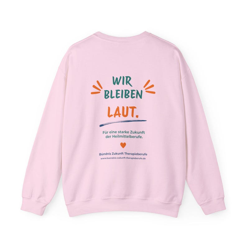5 Monate laut Sweater, Bündnis Zukunft Therapieberufe, Geschenke für Heilmittelberufe, Physiotherapie, Ergotherapie, Podologie, Logopädie image 6