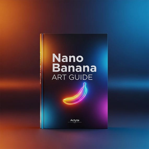 Nano Banana Ai Prompts Guide | 500+ Midjourney, DALL-E, Stable Diffusion (Digital Download)