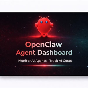 OpenClaw エージェントダッシュボード | リアルタイム AI モニター、コスト追跡、MFA セキュリティ (Node.js)
