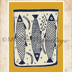 Norsk Pickled Herring Print - Free Shipping