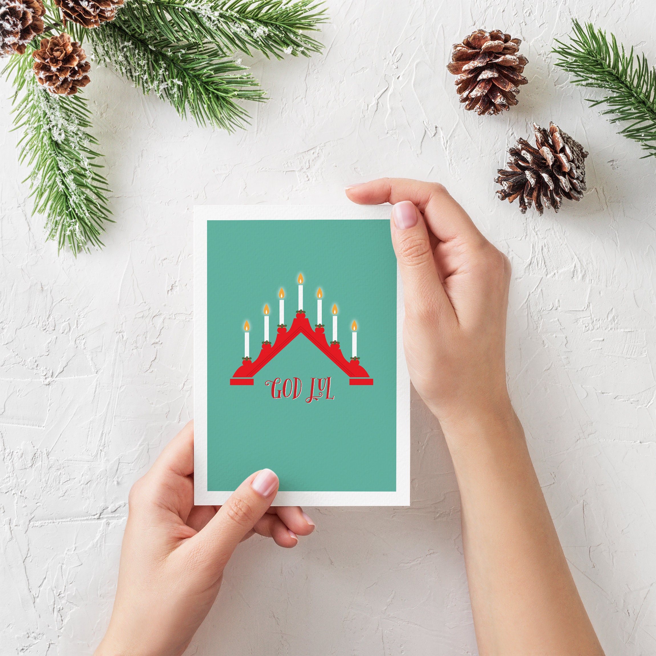 Yaju Christmas Swedish Gnome Advent Calendar Hanging Christmas Swedish