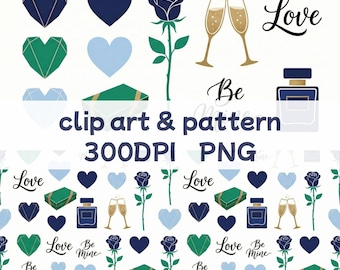 Cliparts & Muster | 300 DPI | PNG