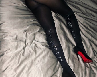 STAY BACK 6FT Tights | Back Seam