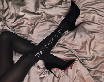 STAY BACK 6FT Tights | Ankle