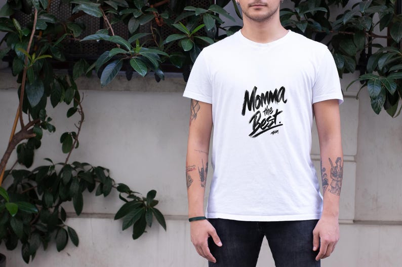 Momma The Best T Shirt, Mom Graphic Tee, Mother's Day Gift Shirt, Mama Quote T Shirt, Trendy Typography Tee, Gift for Mom, Unisex Tee image 12
