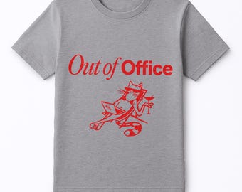 Out of Office T-Shirt, Vacation Mode Graphic Tee, Funny Travel Shirt, Summer Holiday Tee, Beach Vacation Gift, Unisex Casual Tee