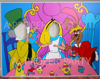 Alice in Wonderland - Alice in Wonderland Prop - Wonderland party - Mad Tea Party - Alice in Wonderland Party - Tea Party