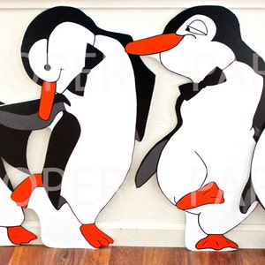 Penguins - Black and White Penguins - Tuxedo Penguins -  Penguin Party - Penguins - Penguin Prop