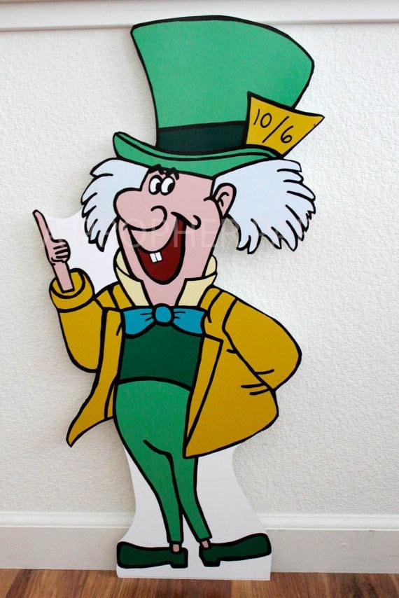 Mad Hatter, Alice in Wonderland, Wonderland Party, Wonderland Birthday, Mad  Hatter Tea Party, Tea Party, Wonderland Decor - Main Image