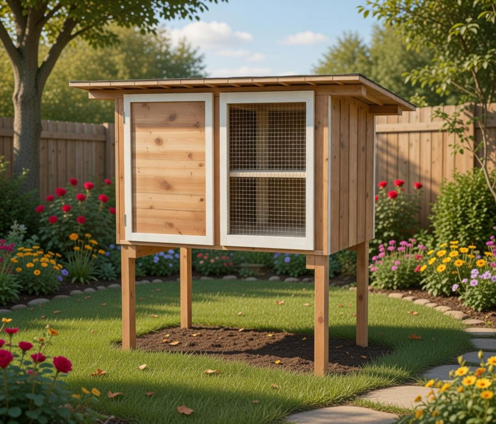 DIY Rabbit Hutch Building Instructions | Build Your Own Rabbit Hutch ...