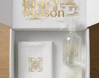 Kit per la cura della persona firmato Gocy Maison