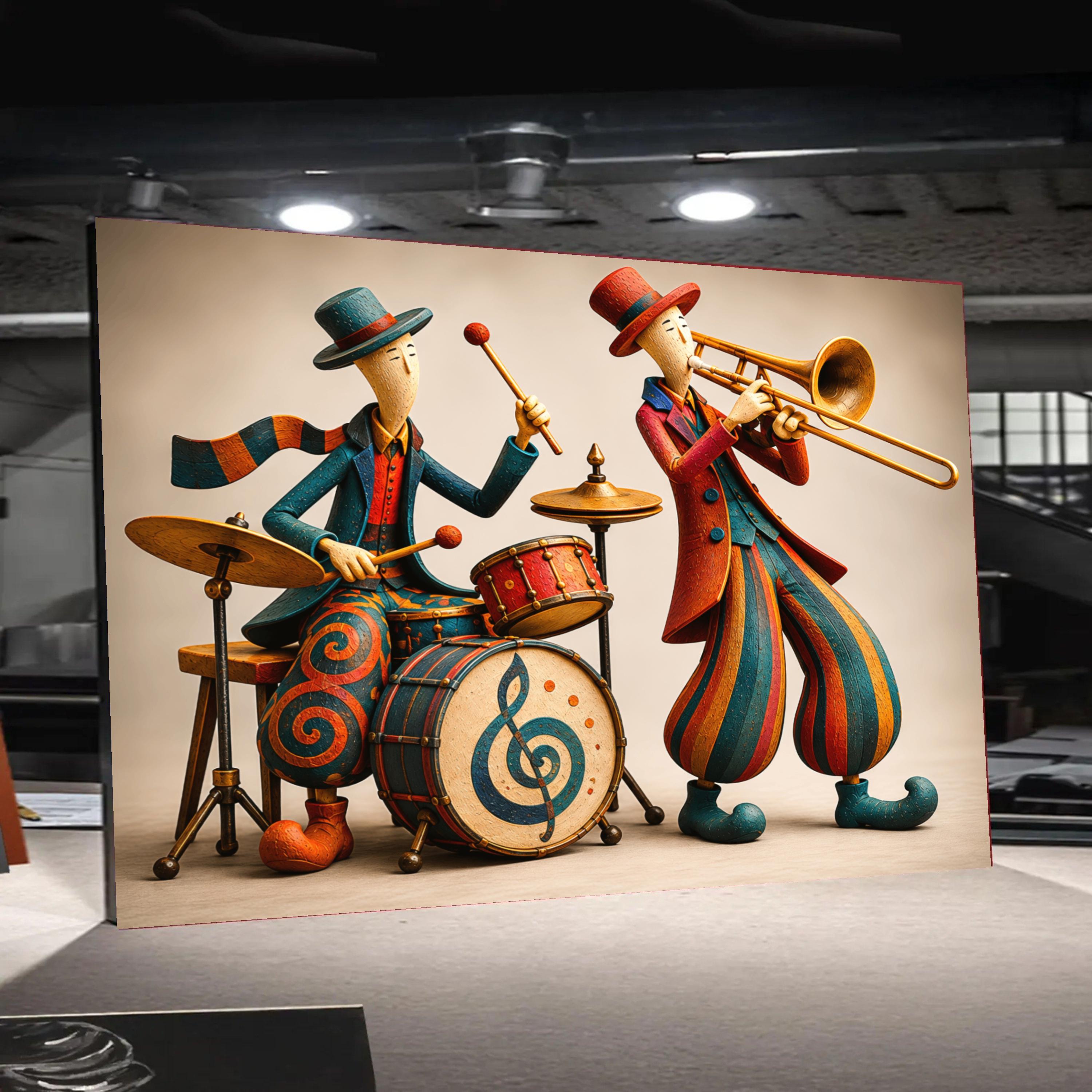 Jazz Drummer Art - Etsy