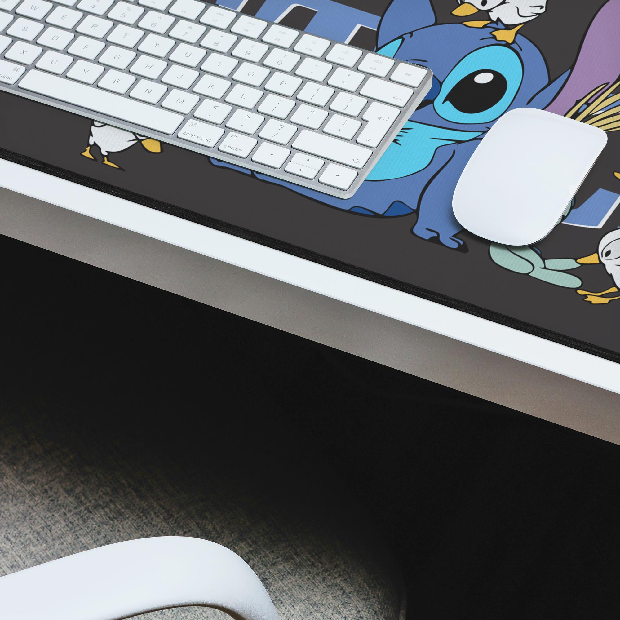 Stitch Computer Mat Cute Stitch Desk Mat, Cartoon Mouse Pad, Gaming Deskmat - Etsy