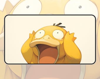de bureau drôle de canard | Joli tapis de souris jaune, tapis de bureau canard meme, tapis de souris inspiré d'anime, cadeau pour un ami, tapis de bureau antidérapant