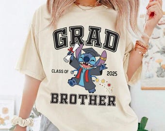 Disneyland Stitch Graduate Shirt, Stitch Class Of 2026 T-shirt, Disneyland Graduation Party Tee, Graduation Trip Shirt, Gift for the Grad 11