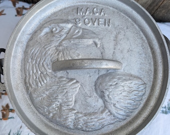 Faite de camping de 9 po. en fonte d'aluminium MACA