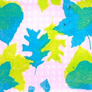 gelli print instant digital download printable bundle of 4 papers for journals scrapbooking collage mixed media art craft projects