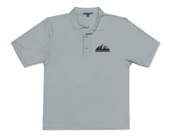 Mountain Range Logo Polo