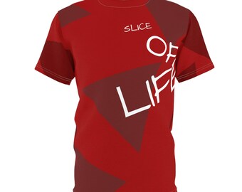 Slice of Life Tee | Blue Geometric Graphic Shirt